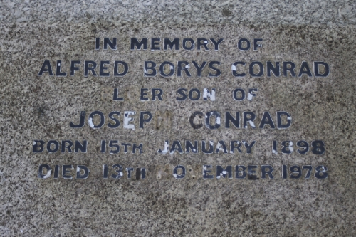 Borys Conrad's tombstone