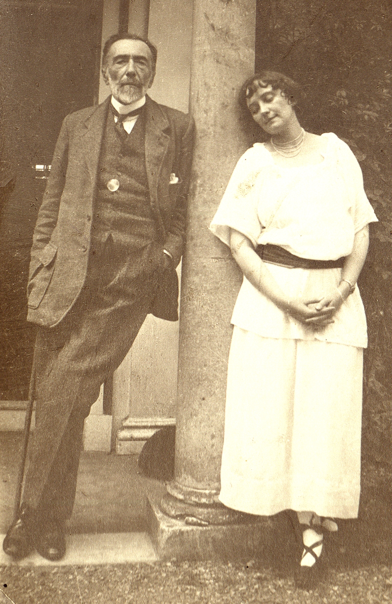 Conrad with Karola Zagorska