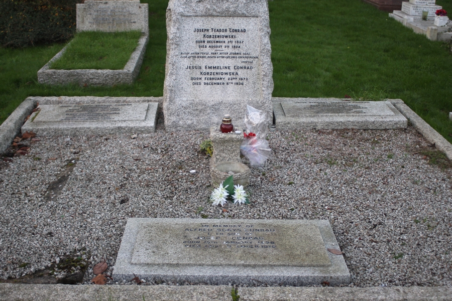 Joseph Conrad's grave