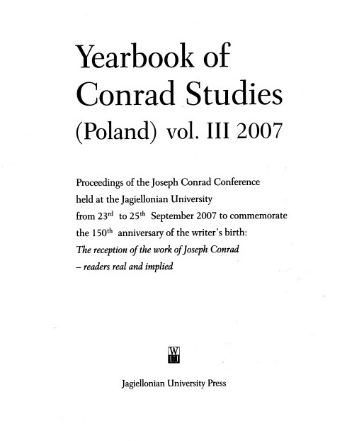 Yearbook 2007 contents